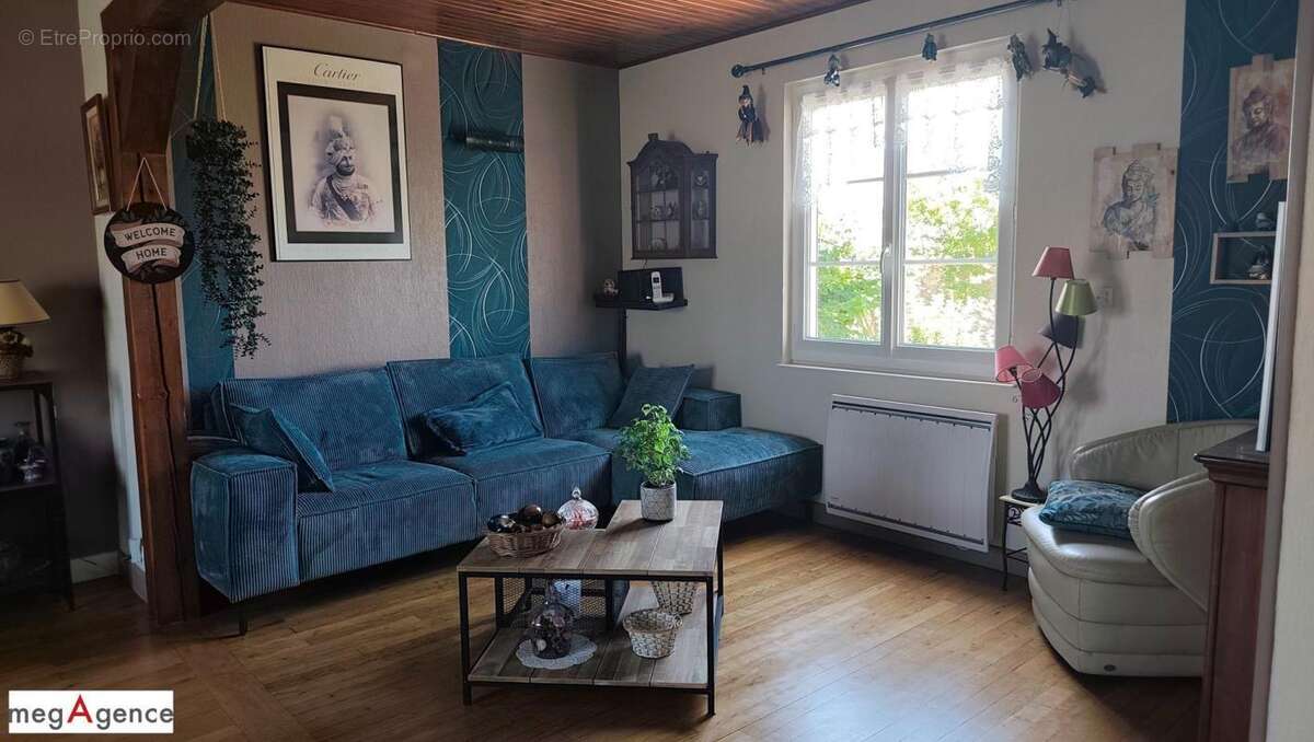 Maison 130 m², 3 chambres, bureau + sous sol, puits sur 3812 m² clos - photo 4