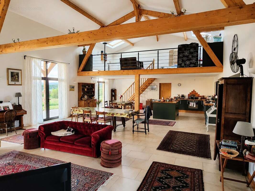 Mielan living open plan  - Maison à MIRANDE
