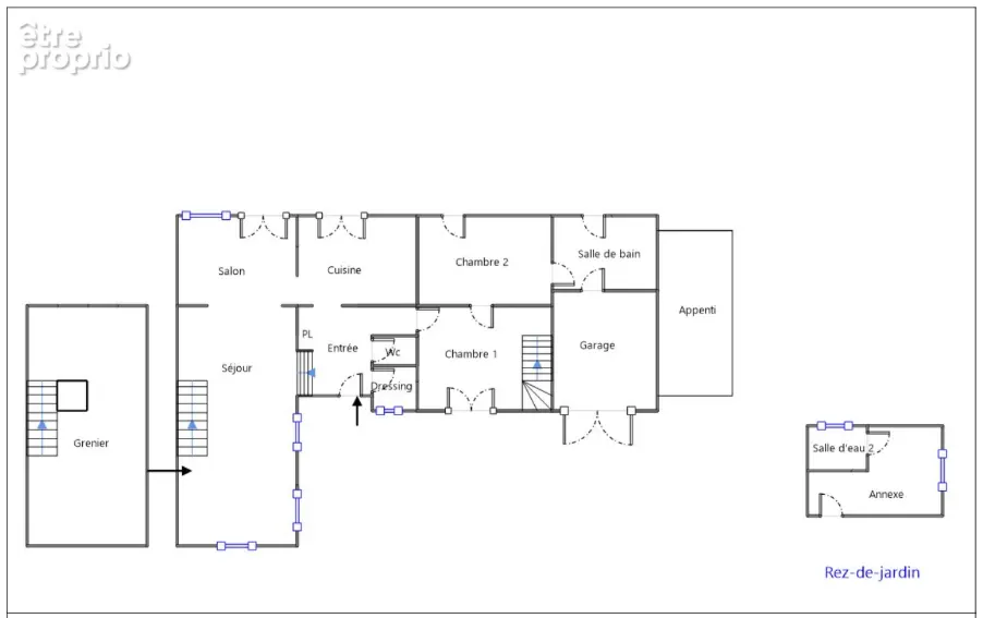 Maison ancienne rénovée 150 m² habitables 4 chambres - photo 16