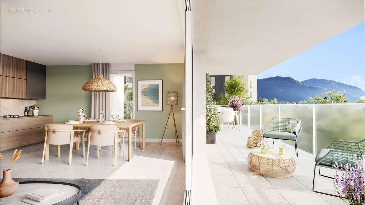 VEFA - Appartement T3 de 62m² côté Ouest avec box et cave à La Ravoire ! - photo 3