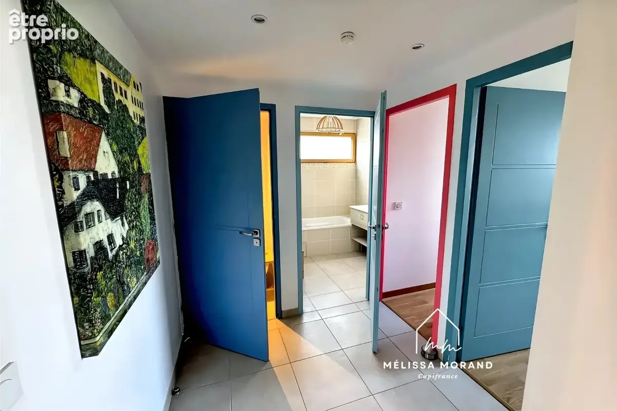 Appartement T4 de 86 m2 à NEYDENS (74), Terrasse, vue Jura et jet d'eau - Proche Genève, frontière suisse - photo 11