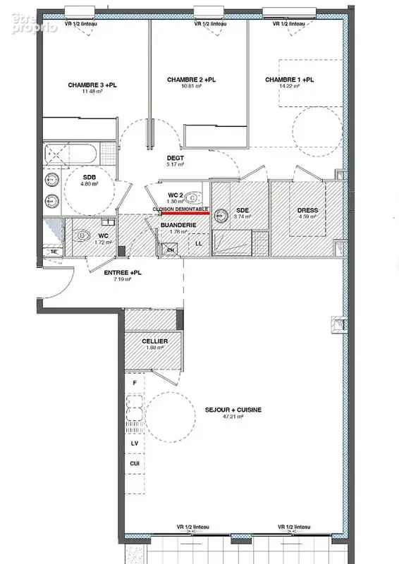 Charbonnières-les-bains - t4 - 115 m² - photo 18