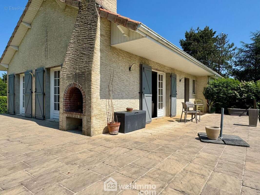 Avec barbecue,