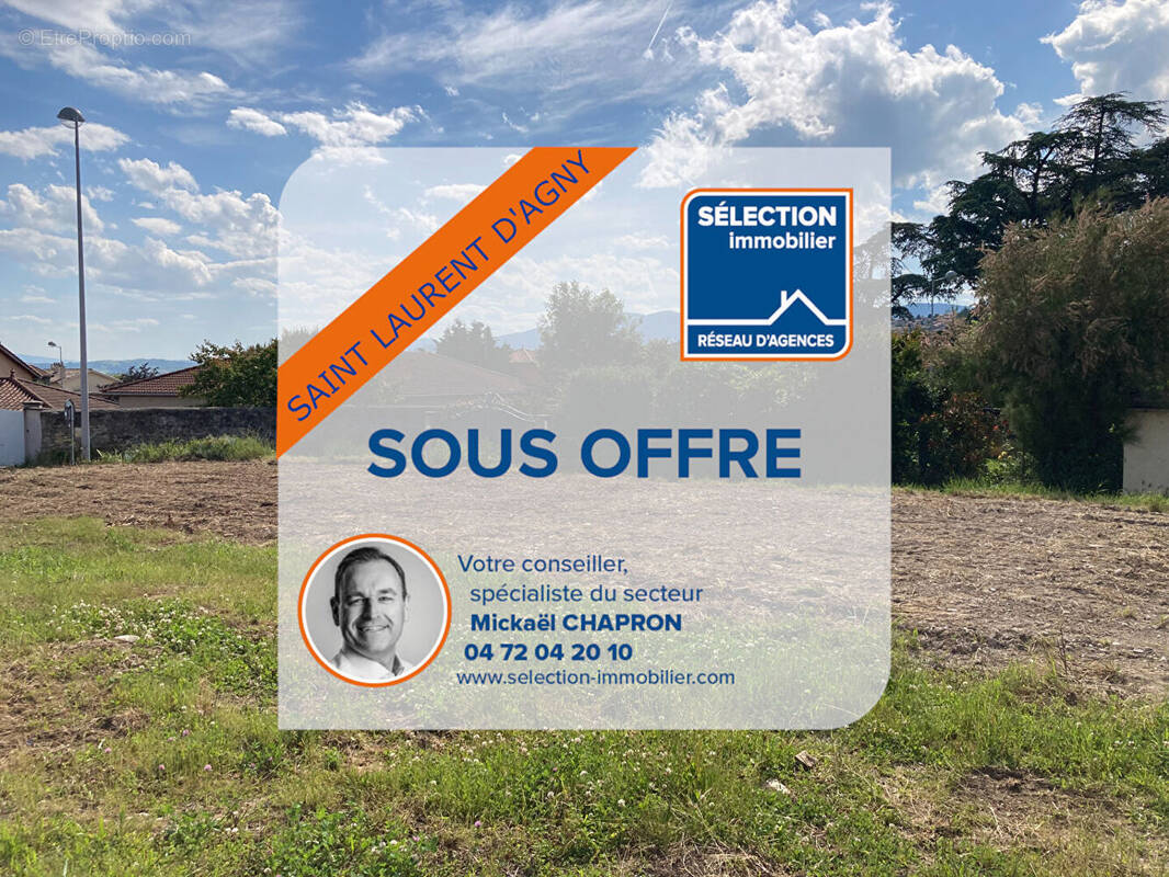 Terrain à SAINT-LAURENT-D&#039;AGNY