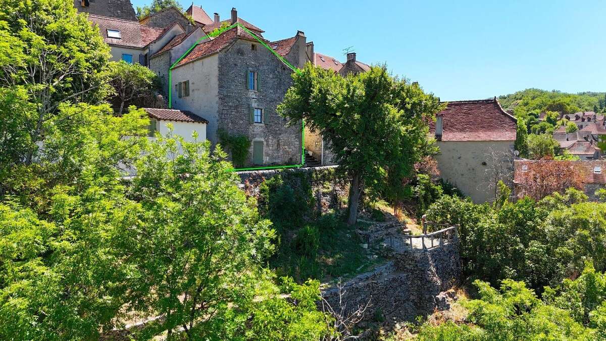 Maison de bourg - vue dominante - photo 16