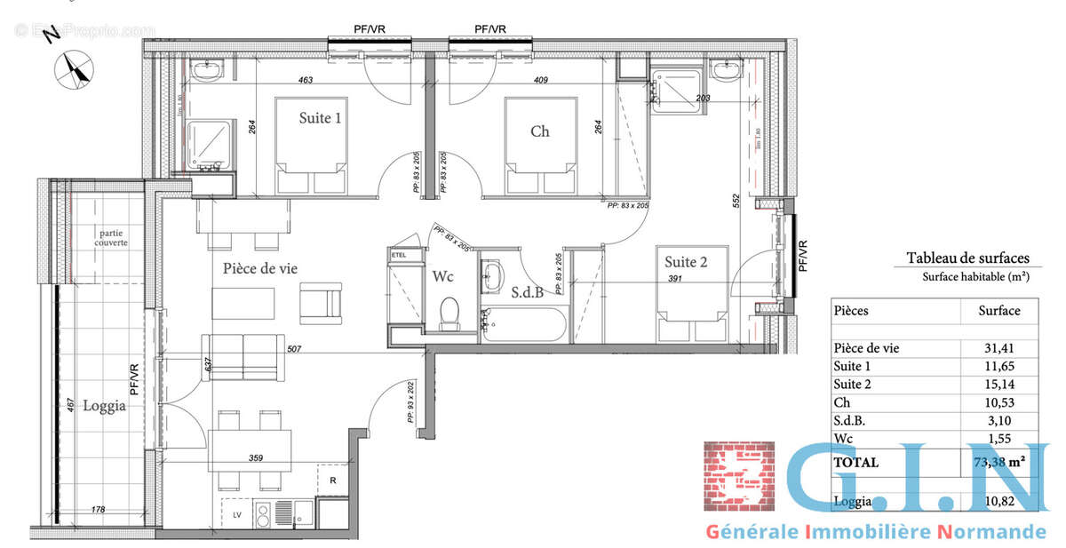 Appartement t4 / secteur est - photo 23