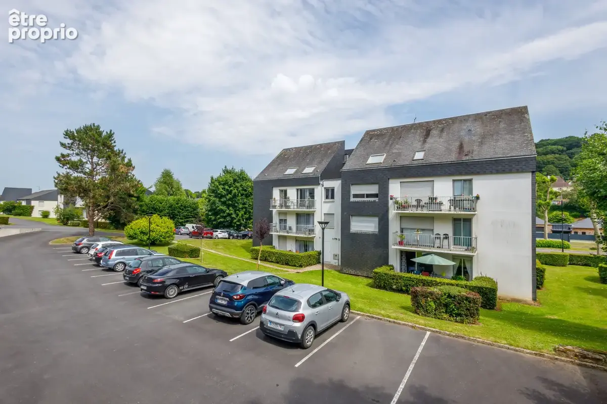 Honfleur - grand appartement de type t2 - 63,52 m2   1 chambre -  terrasse sud-ouest   parking   cave -  à 700 - photo 10