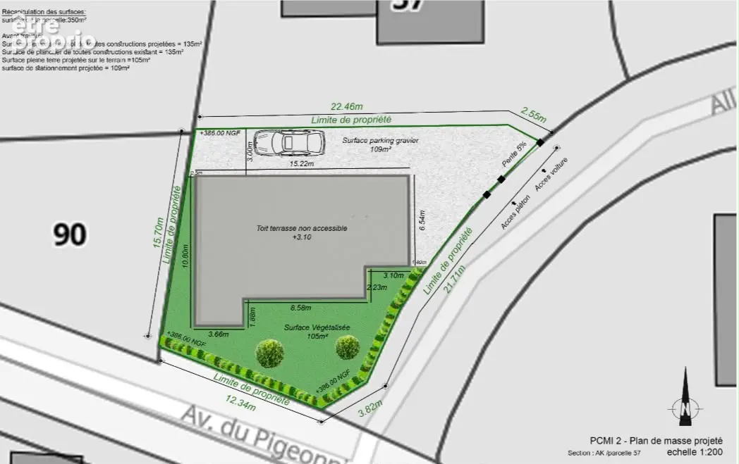 Terrain 350m² à venelles - photo 5