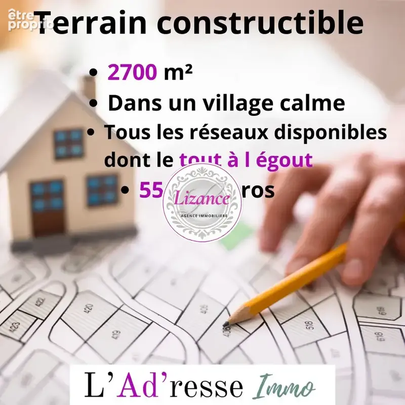 Terrain 2 700 m² à vendre à Eswars (59400) - photo 2