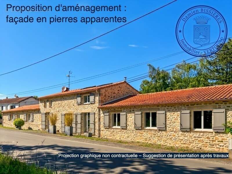 Vertou – L’élégance d’une longère sublimée : 200 m² de caractère entre bourg et vignes - photo 14