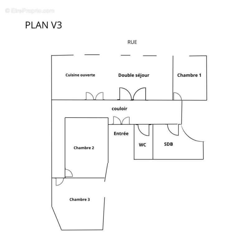 Appartement à PARIS-17E