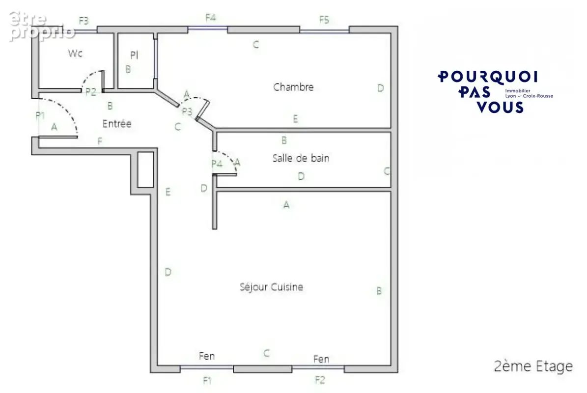 Appartement 41 m² à Lyon-1e  - photo 9