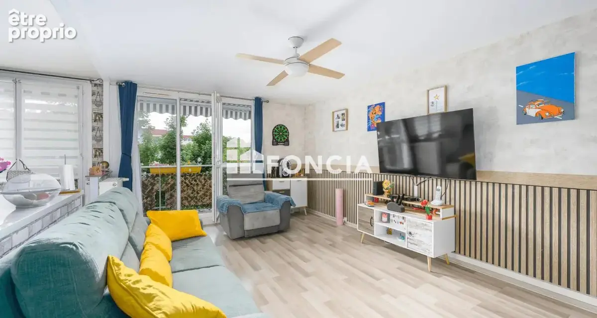 Grand 4 pièces avec double séjour et balcon de 7m2 - photo 2