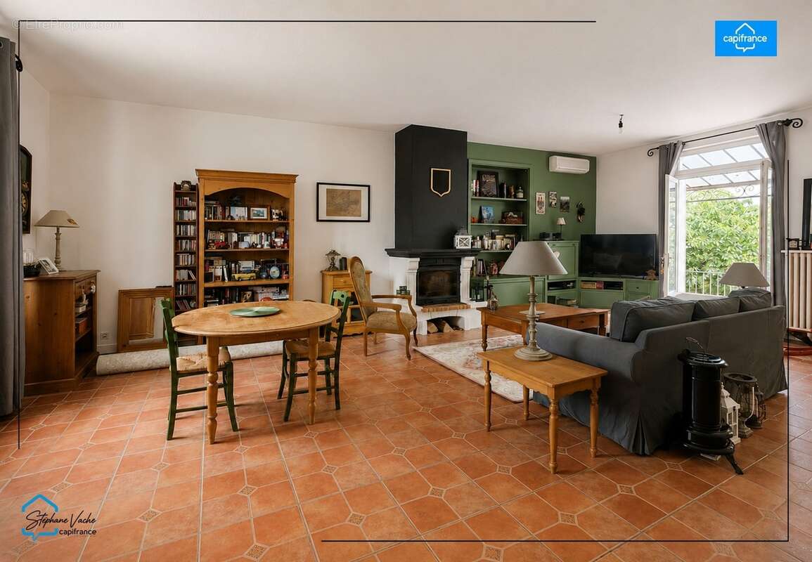 Maison de caractere 140m2, piscine , dependance attenante de 65 m², terrain 1000m2 - photo 8