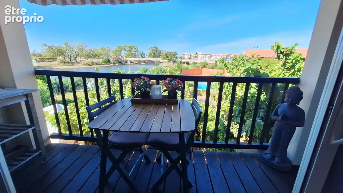 Le cap d'agde  richelieu  superbe t2 rénové avec vue lagon et piscine - photo 2