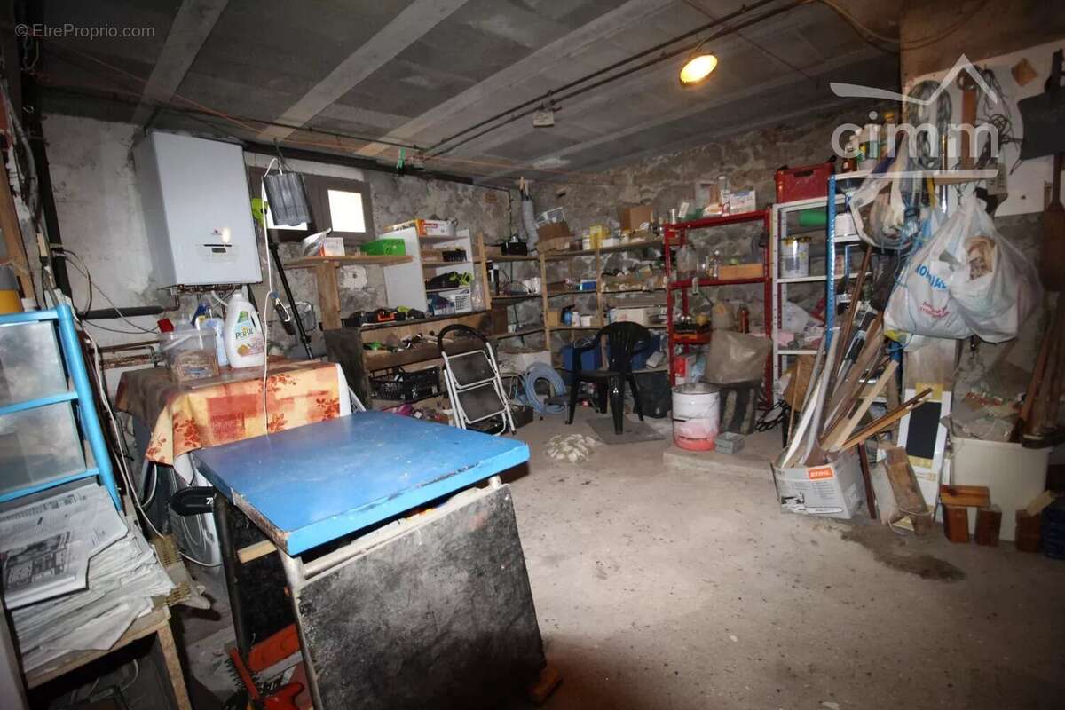 Grande maison en pierre avec un beau jardin et un garage carport - photo 14