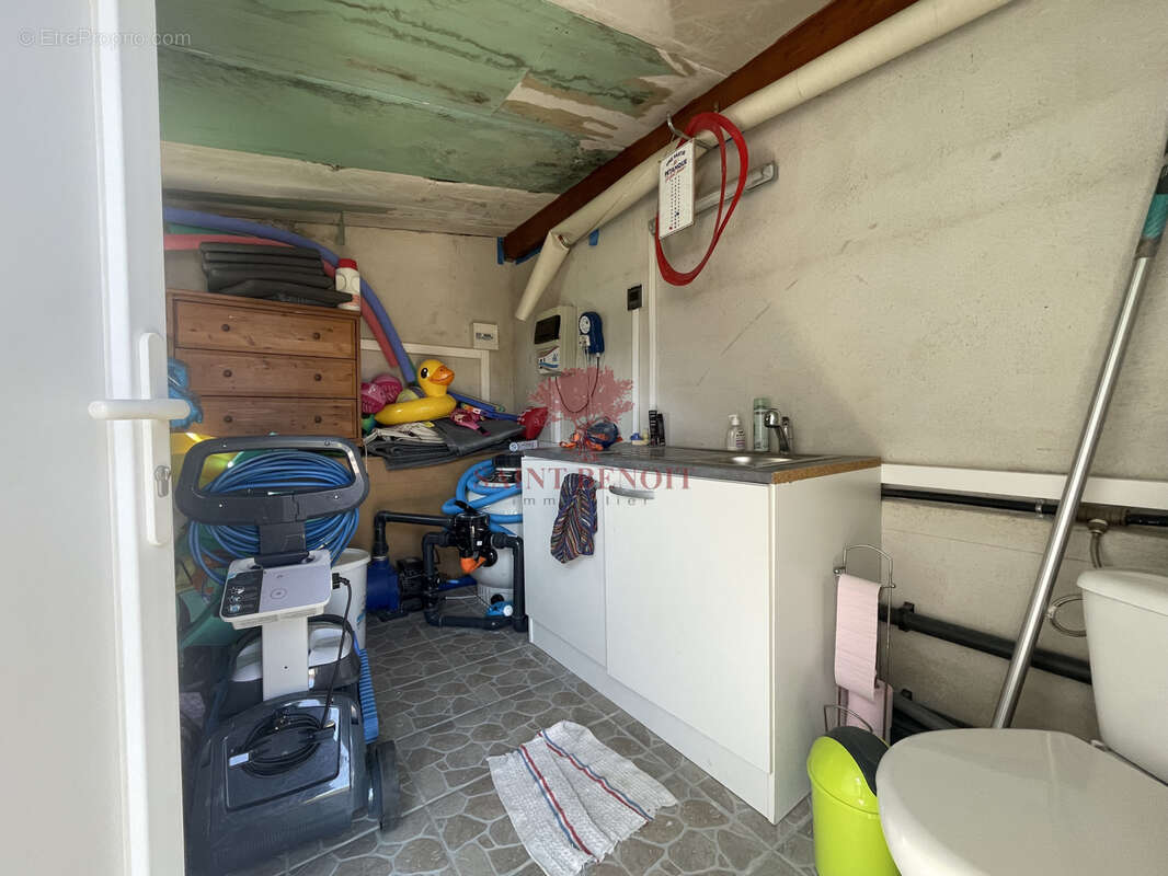 Gigean - villa t4 de plain pied avec piscine + appartement independant - photo 21