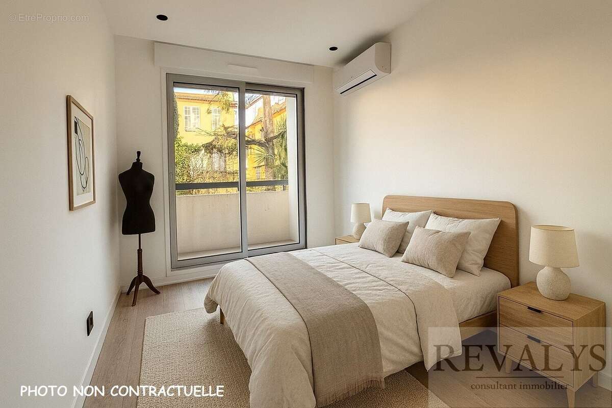 Alpes- maritimes(06) nice - gambetta park a vendre 3 pieces traversant avec grande terrasse - photo 3