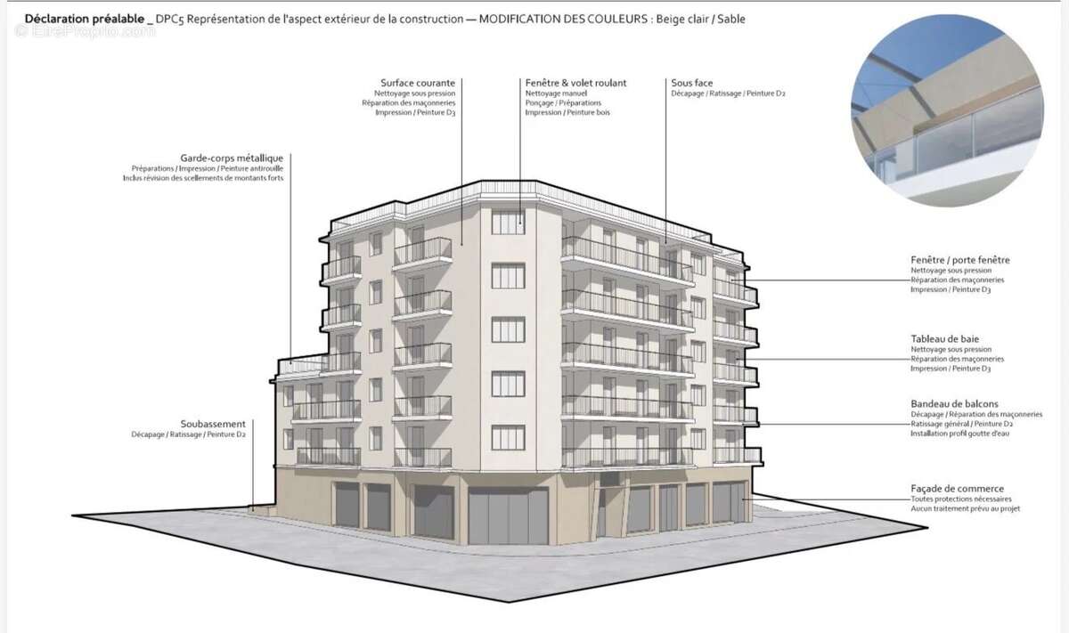 Appartement à LA TRINITE