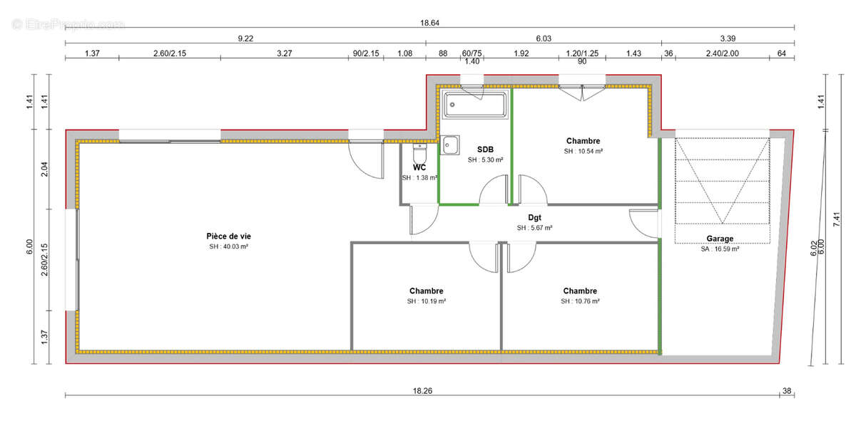 Maison à LA VERPILLIERE