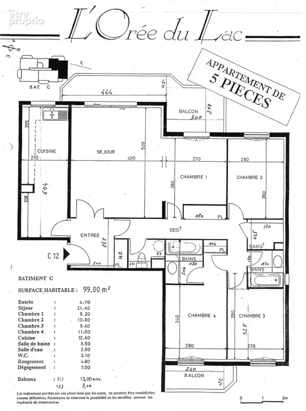 Appartement 99 m² à Deuil-La-Barre  - photo 9