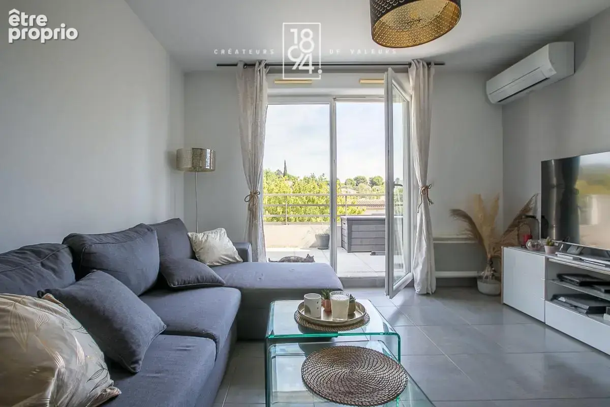 Appartement T3 à vendre Marseille13e (13013)  60m2  Terrasse I Dernier étage I Double stationnement privatif inclus - photo 3