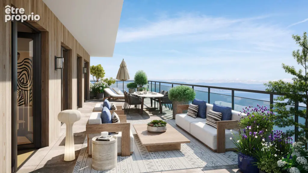 Appartement T3 de 81.67 m² dernier étage - Vue Lac imprenable  - Evian Les Bains - photo 16