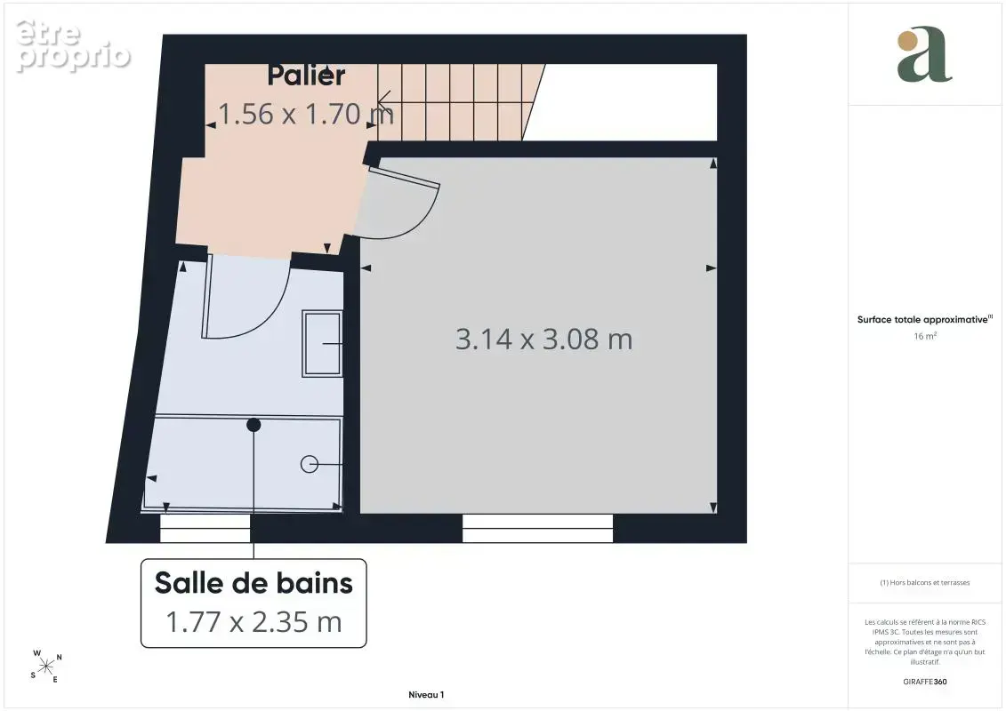 Beau duplex "esprit maison" rénové et confortable au cœur du 18ᵉ arrondissement - photo 15