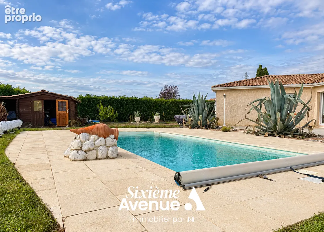 Montbeton - maison de plain-pied avec piscine et grand terrain - photo 2