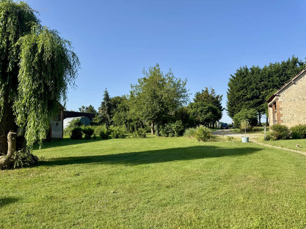 Longère, lorris, 5/6 chambres, grange, 162 de dépendance, calme, puits, 168m2 habitable - photo 2