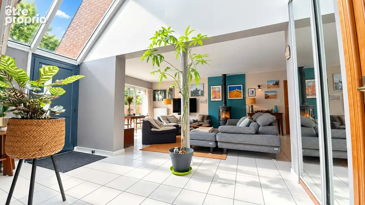 ALLOUAGNE - maison individuelle - 205m² - 4 chambres - double garage - jardin - photo 2