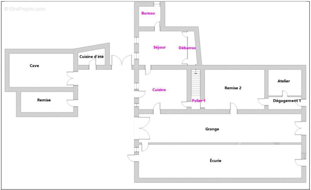Ferme 122 m² à réhabiliter à Vevy avec terrain de 2 709 m² et dépendances - photo 28