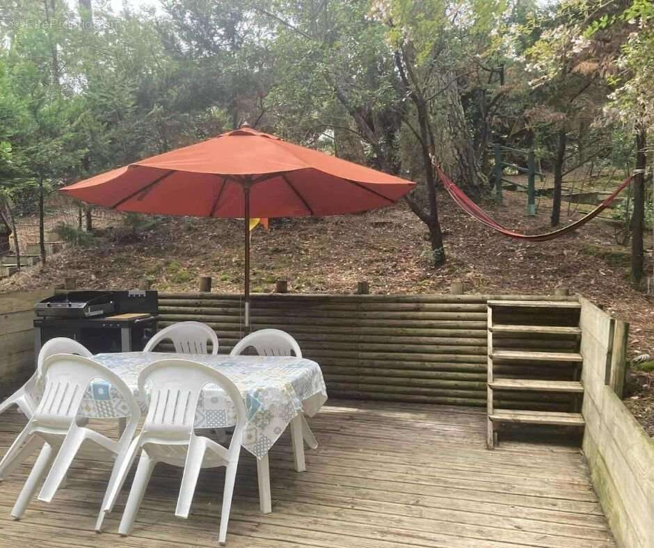 Lacanau-océan - t3 meublé - piscine - 2 terrasses - jardin - photo 10