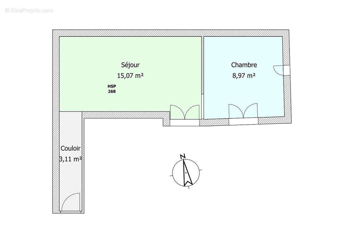 Appartement à PARIS-18E