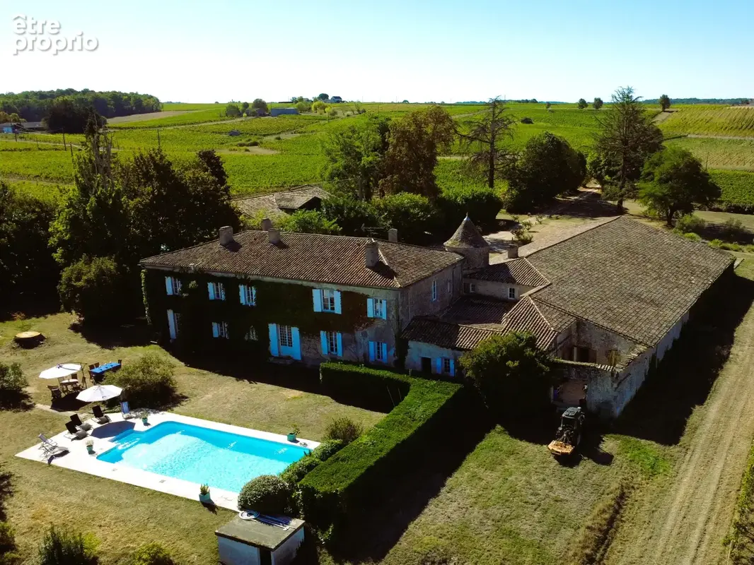 Château proche Saint‑Émilion avec domaine, hébergements indépendants et salle de réception - photo 23