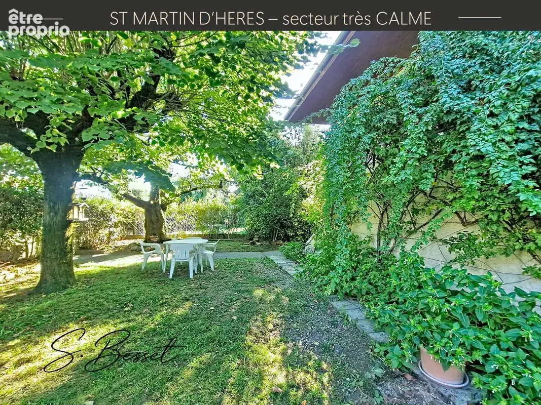 Maison avec garage à Saint-Martin-d’Hères 3 Chambres  grand jardin au calme - photo 8
