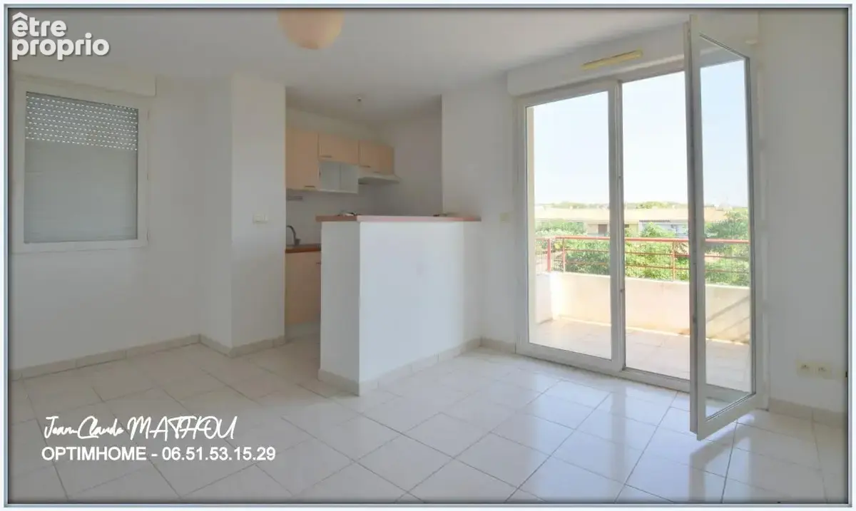 A vendre appartement T2 41 m² avec terrasse, vue campagne, 2 parkings et piscine - 11200 Lézignan-Corbières - photo 6