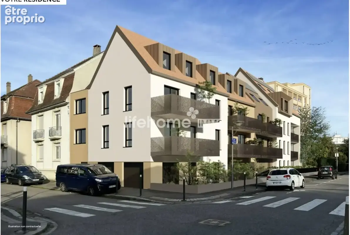 Appartement 46 m² à Strasbourg  - photo 2