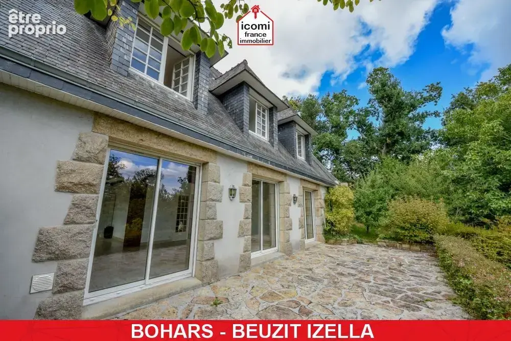 Finistere - bohars (29820) - a vendre - maison individuelle t8 183m² - 6 chambres - nombreuses possibilites - sous-sol integral  - photo 1