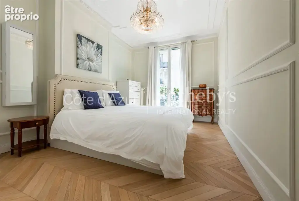 Nice Carré d’Or, appartement bourgeois 4 pièces avec trois chambres et balcon - photo 12