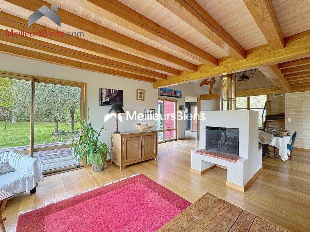 NOUVEAU PRIX ! St Molf Maison ossature bois de 253 m² avec parc arboré, géothermie et accès littoral - photo 8