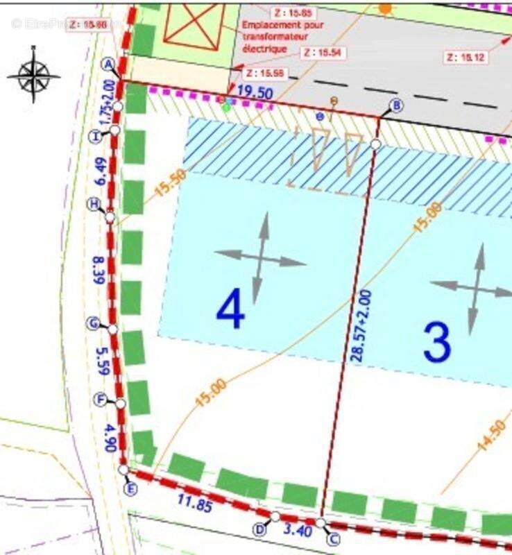Terrain 530m2 - bourg de st philibert - photo 4