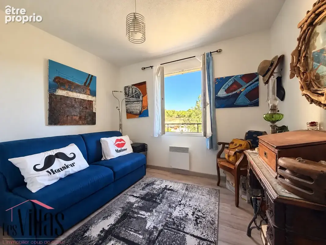 Narbonne-Plage,   Duplex traversant, 3 extérieurs, garage et vue dégagée - photo 13