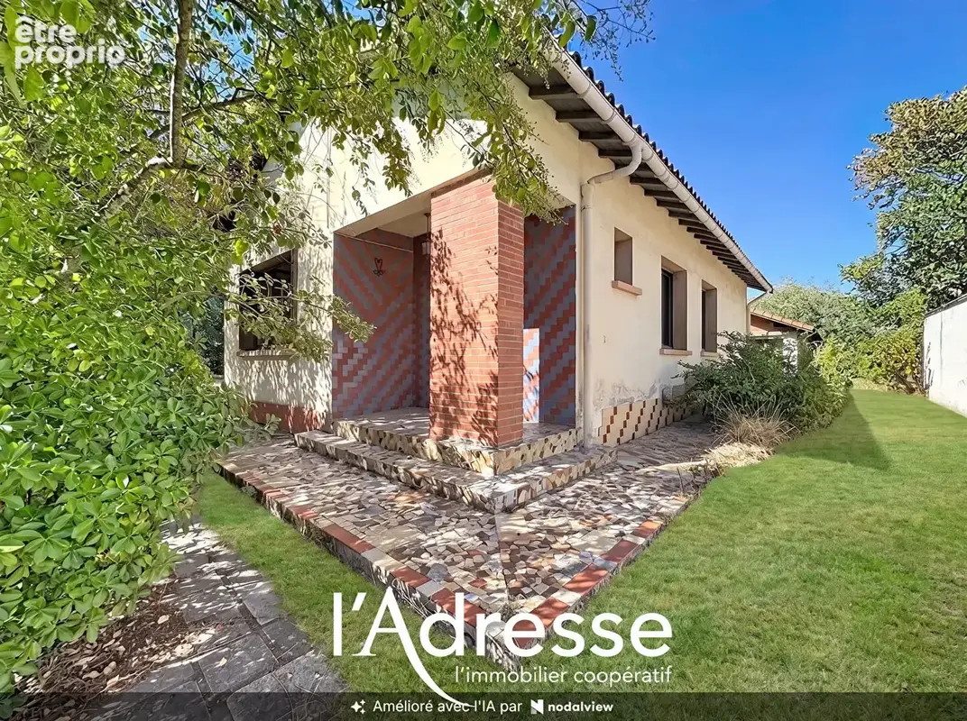 Exclusivité l'Adresse Immobilier - CUGNAUX - MAISON T4 de 90 m2 à rénover sur une parcelle de 825 M² - photo 2