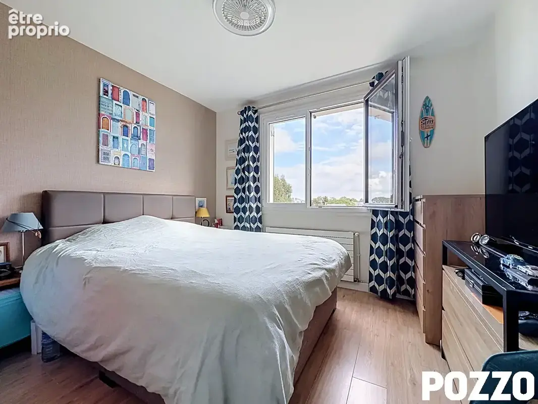 Appartement donville les bains 3 pièce(s) 92 m2 - bel appartement rénové avec vue mer et garage - photo 7