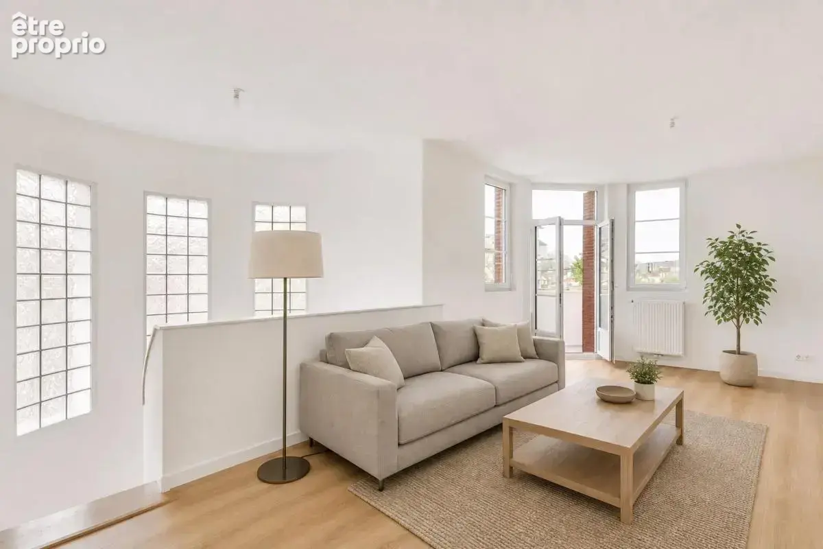 Appartement 5 pièces de 126 m² sur 3 niveaux avec balcon, jardin - photo 2