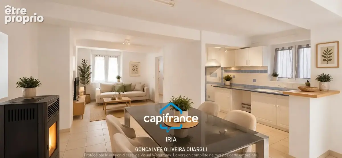À vendre - Maison de ville en pierre avec terrasse privative - 2 chambres et grenier aménageable – Clairac (47190)Lot-et-Garonne - photo 2