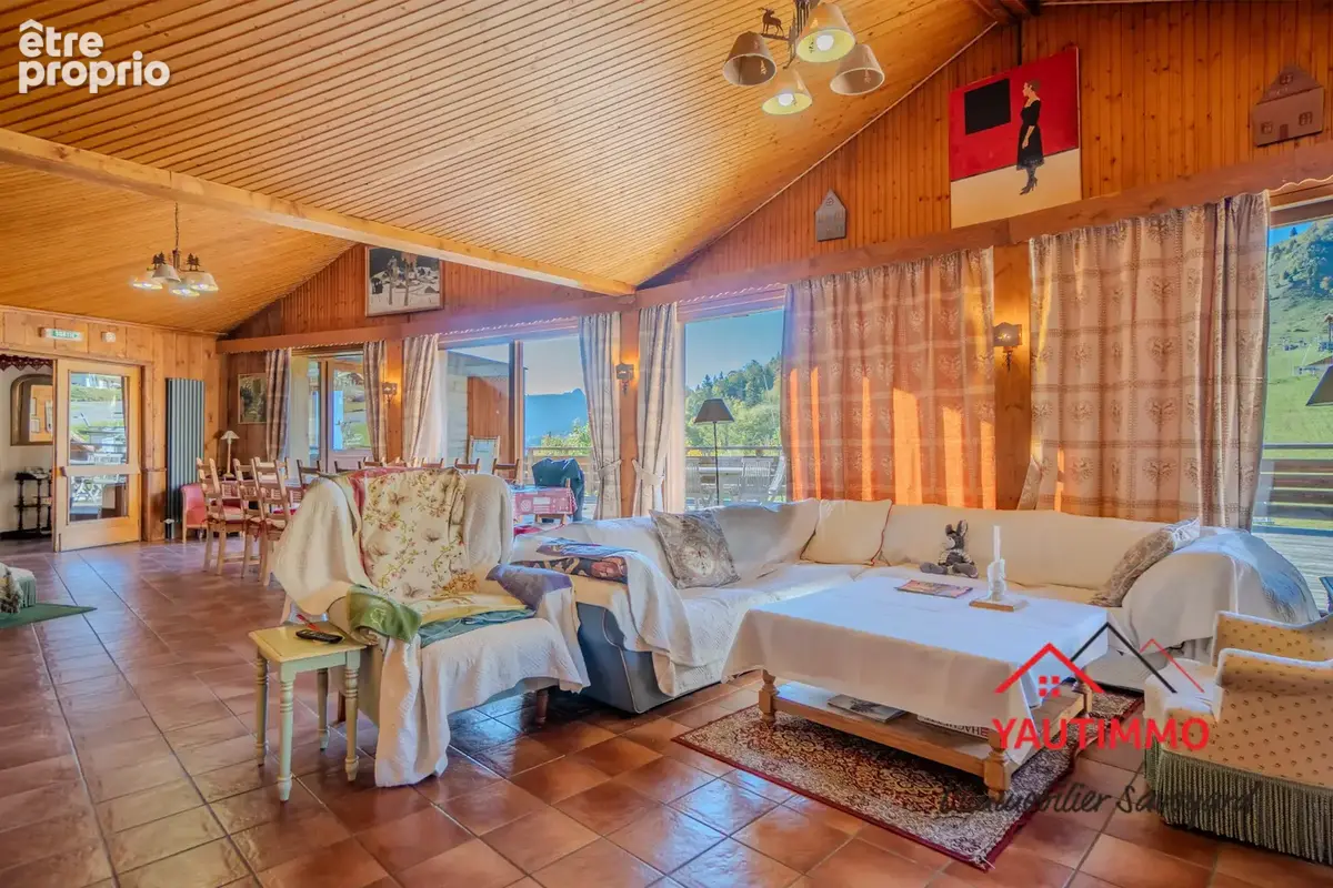Bellevaux   hirmentaz  propriété de 900 m2 au pied des piste - photo 4