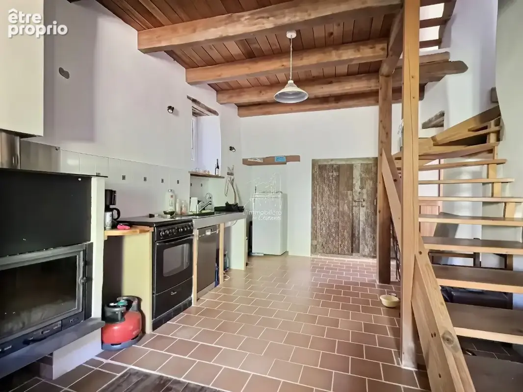 Maison en pierre rénovée au cur d'un village préservé  Aumessas - photo 6