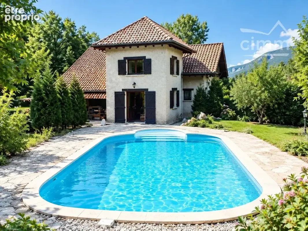 À vendre – Maison de caractère avec piscine, terrain de 2 090 m² et nombreuses dépendances à Saint-Vincent-de-Mercuze - photo 17